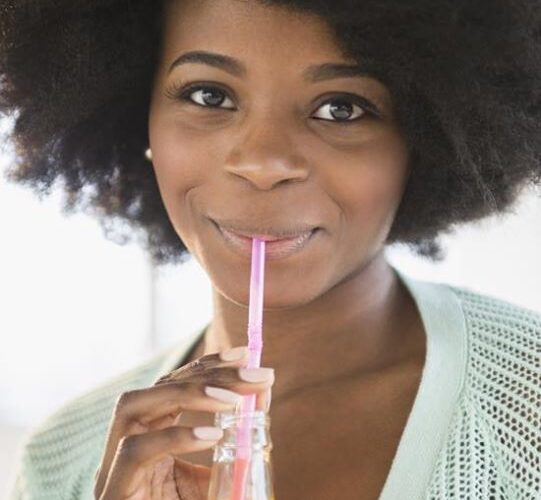 Using Straw for Dental health